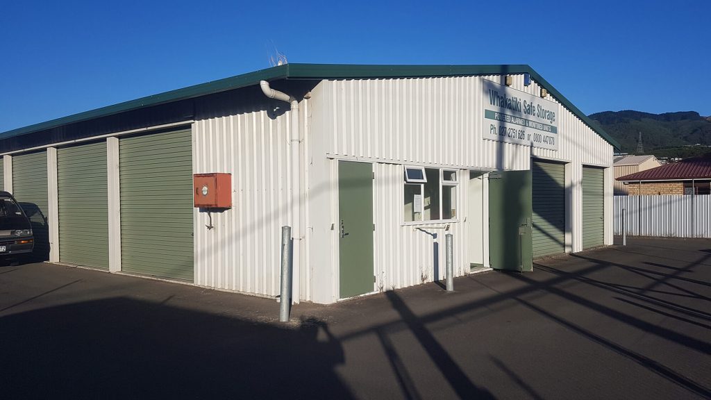 Your belongings are safe with us at Whakatiki Safe Storage with drive up access.